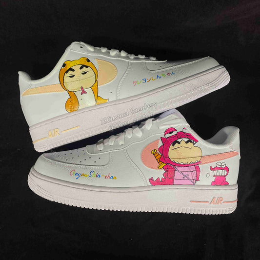 0516-Crayón Shin-chan serpiente y dinosaurio