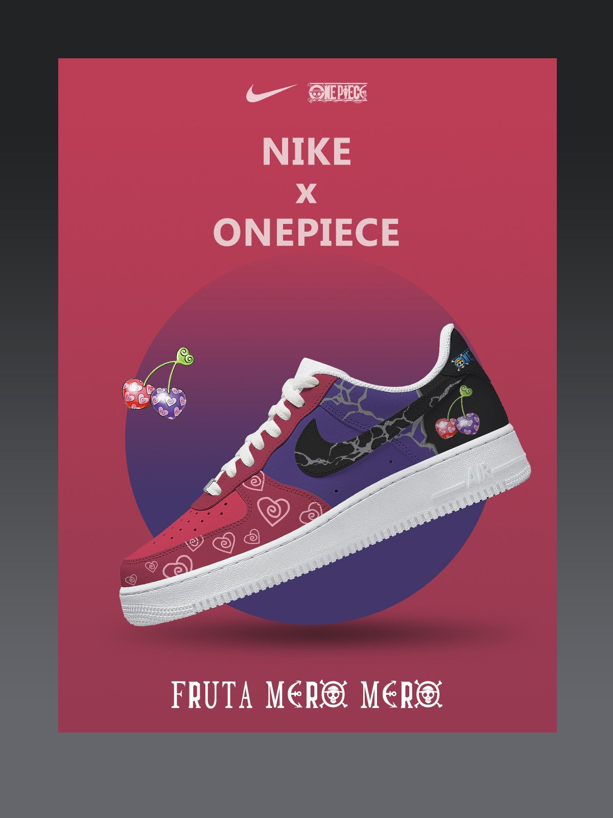 Fruta Mero Mero V.1 Custom Air-Style Sneakers