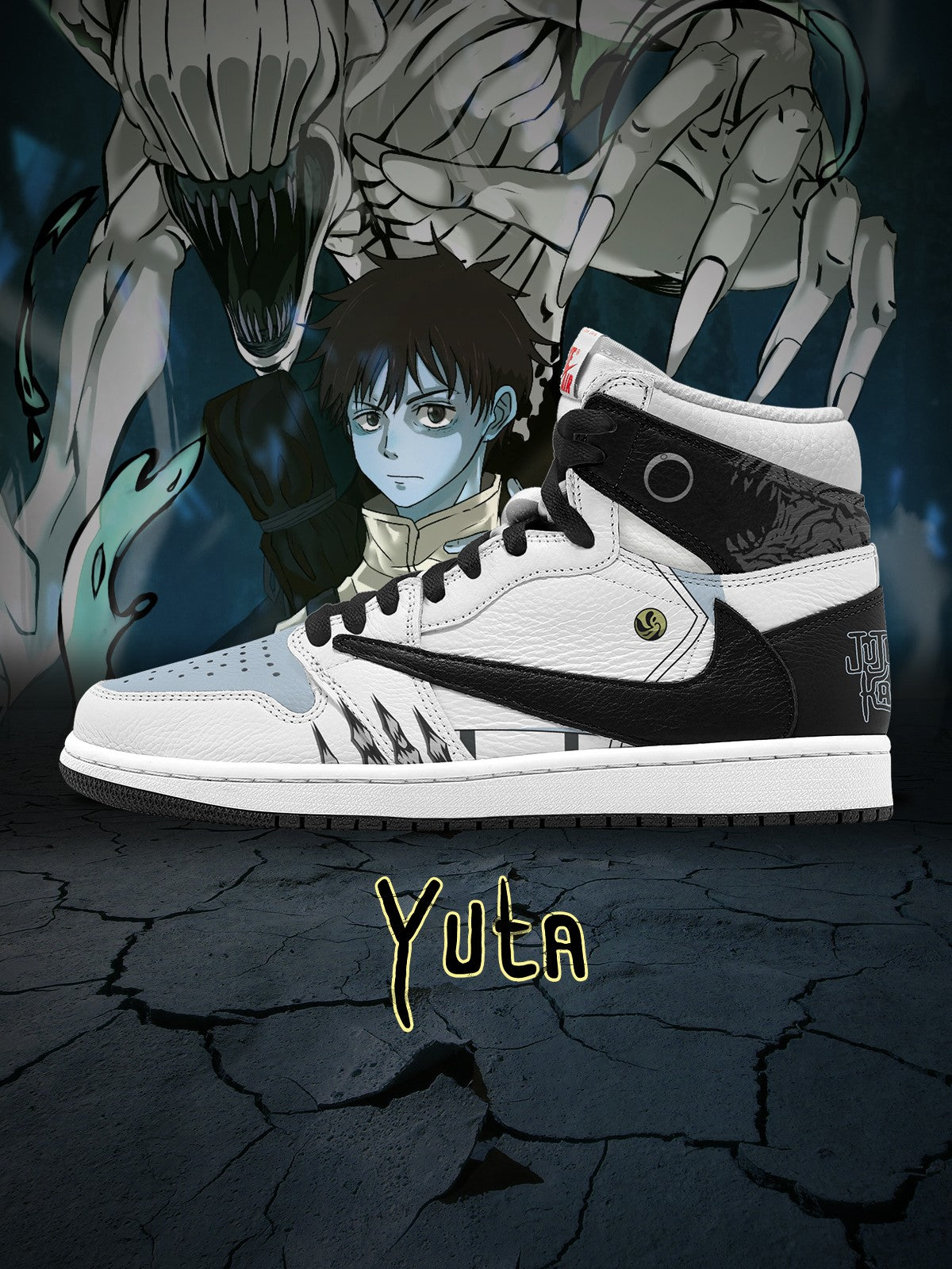 Yuta Okkotsu V.1 Custom TS High Sneakers - 13custom
