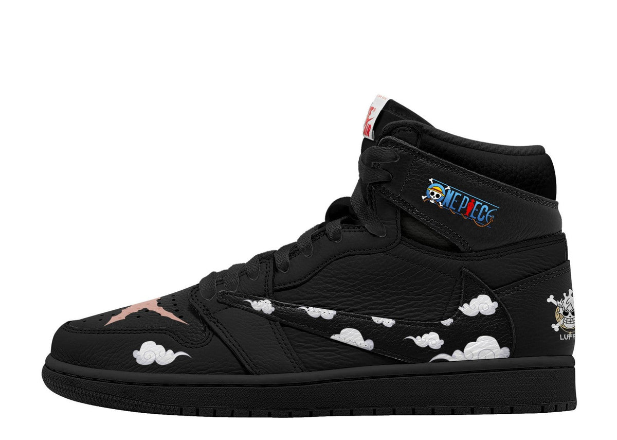 Luffy Gear 5 Nika V.2 Custom TS High Sneakers - 13custom