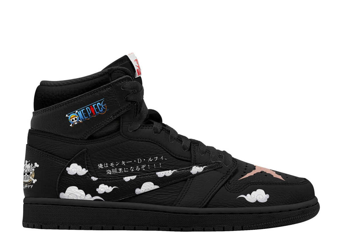 Luffy Gear 5 Nika V.3 Custom TS High Sneakers - 13custom