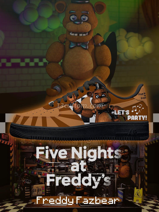 Freddy Fazbear V.2 Custom Sneakers