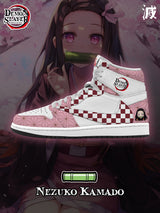 Nezuko Kamado V.2 Custom TS High Sneakers - 13custom
