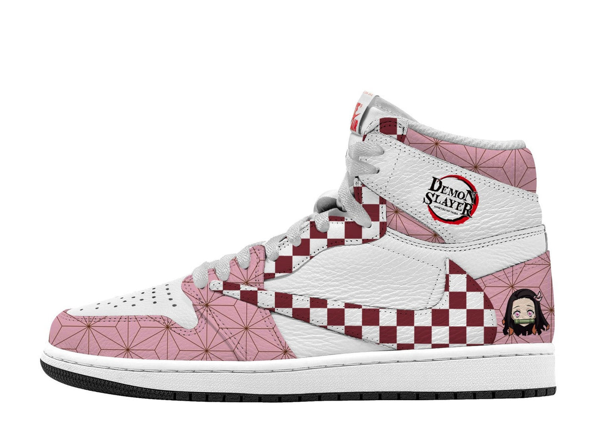 Nezuko Kamado V.2 Custom TS High Sneakers - 13custom