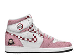 Nezuko Kamado V.2 Custom TS High Sneakers - 13custom