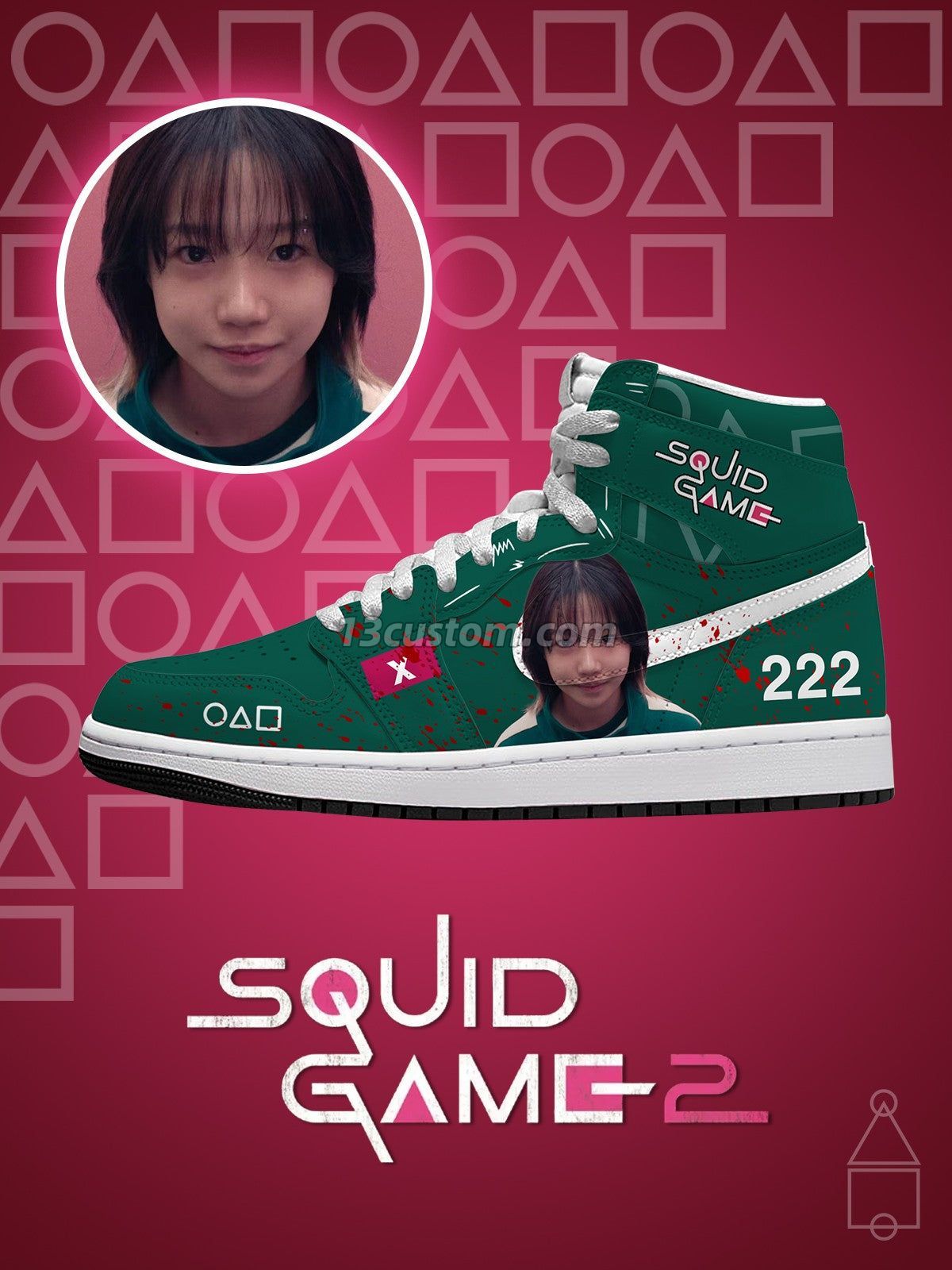 AJ1 H Player 222客製化 高幫-頂級 運動鞋-V2款
