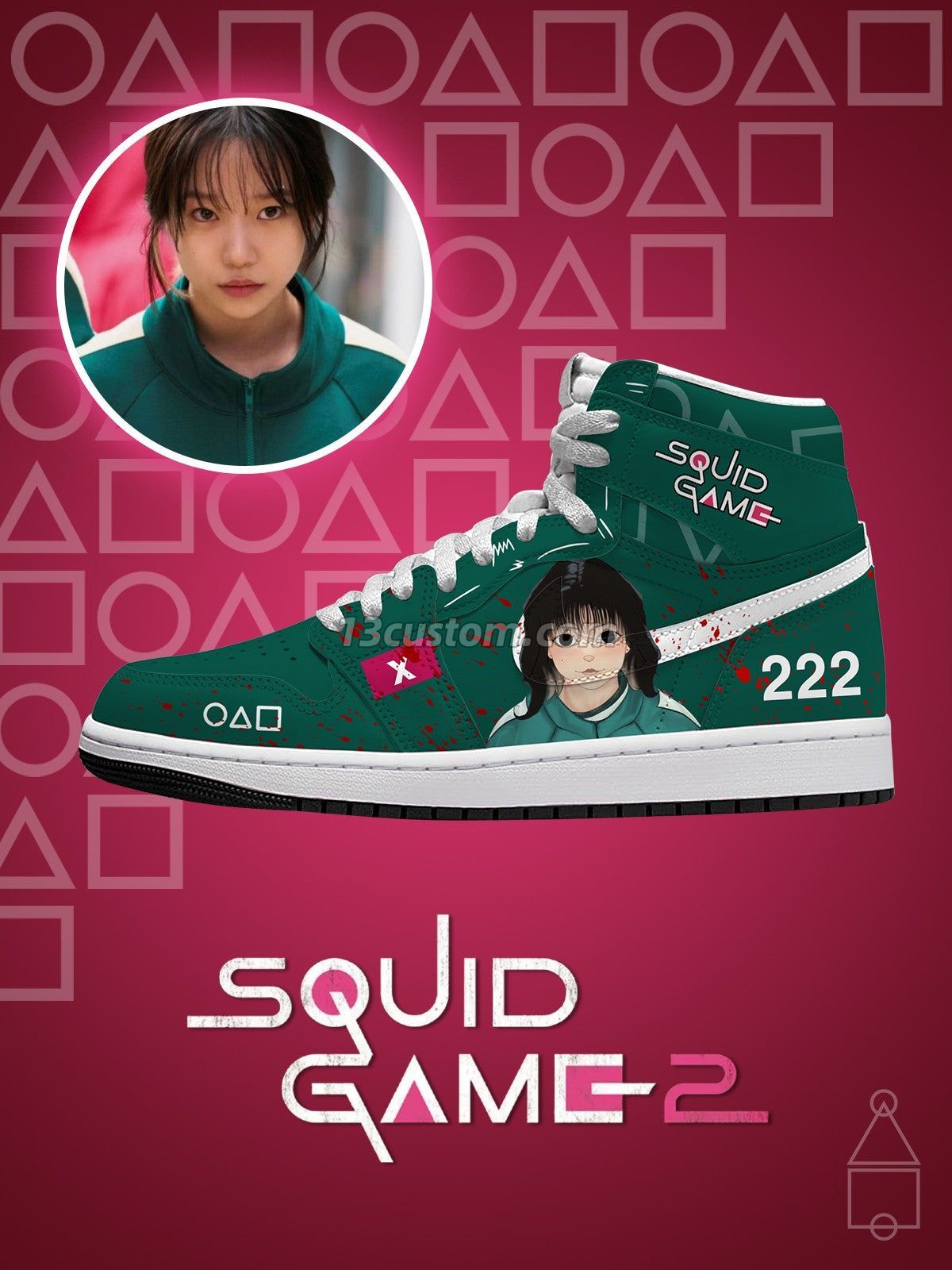 AJ1 H Player 222客製化 高幫-頂級 運動鞋-V3款