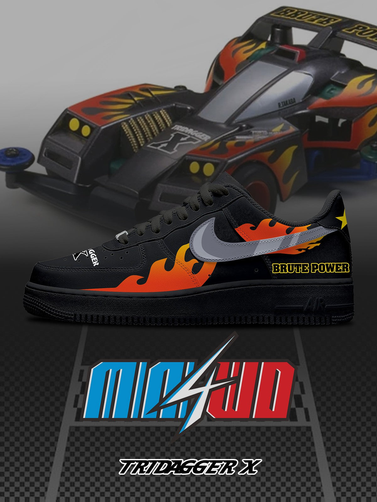 Tridagger X V.1 Custom Sneakers - 13custom