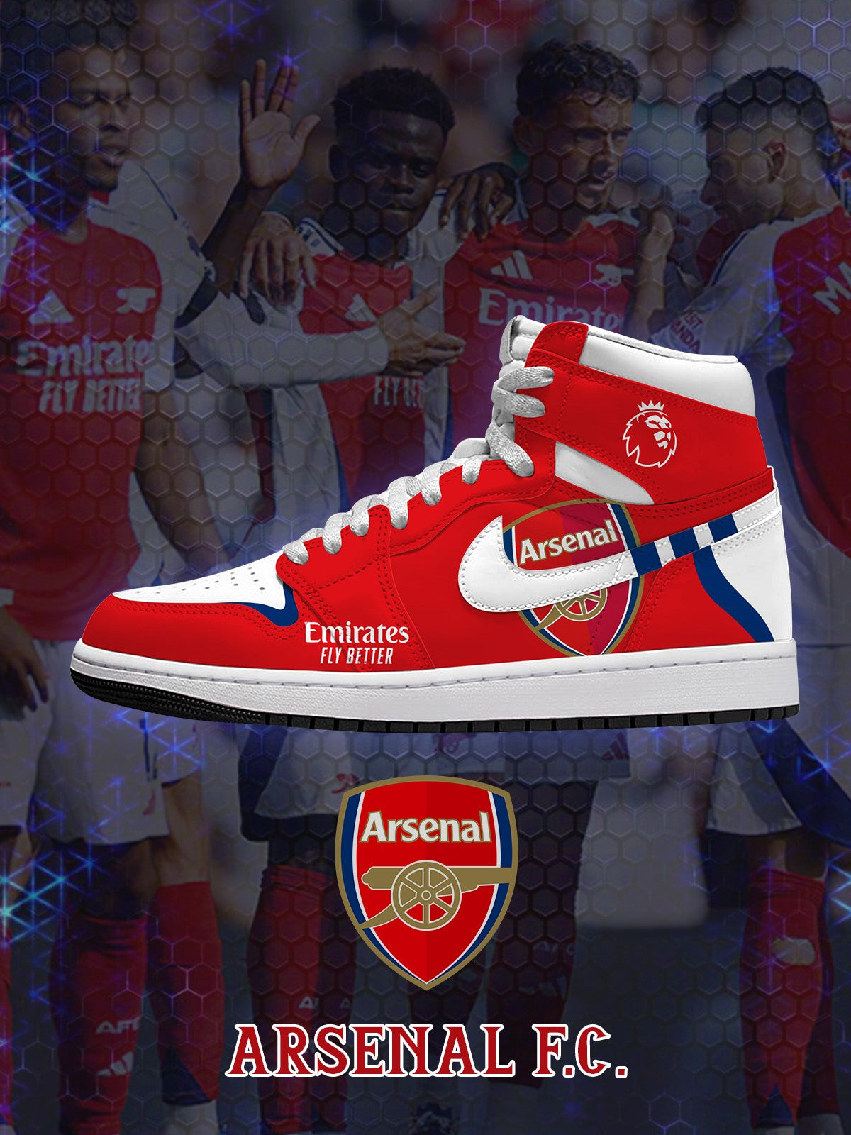 ARS V.1 Custom High-Top Sneakers
