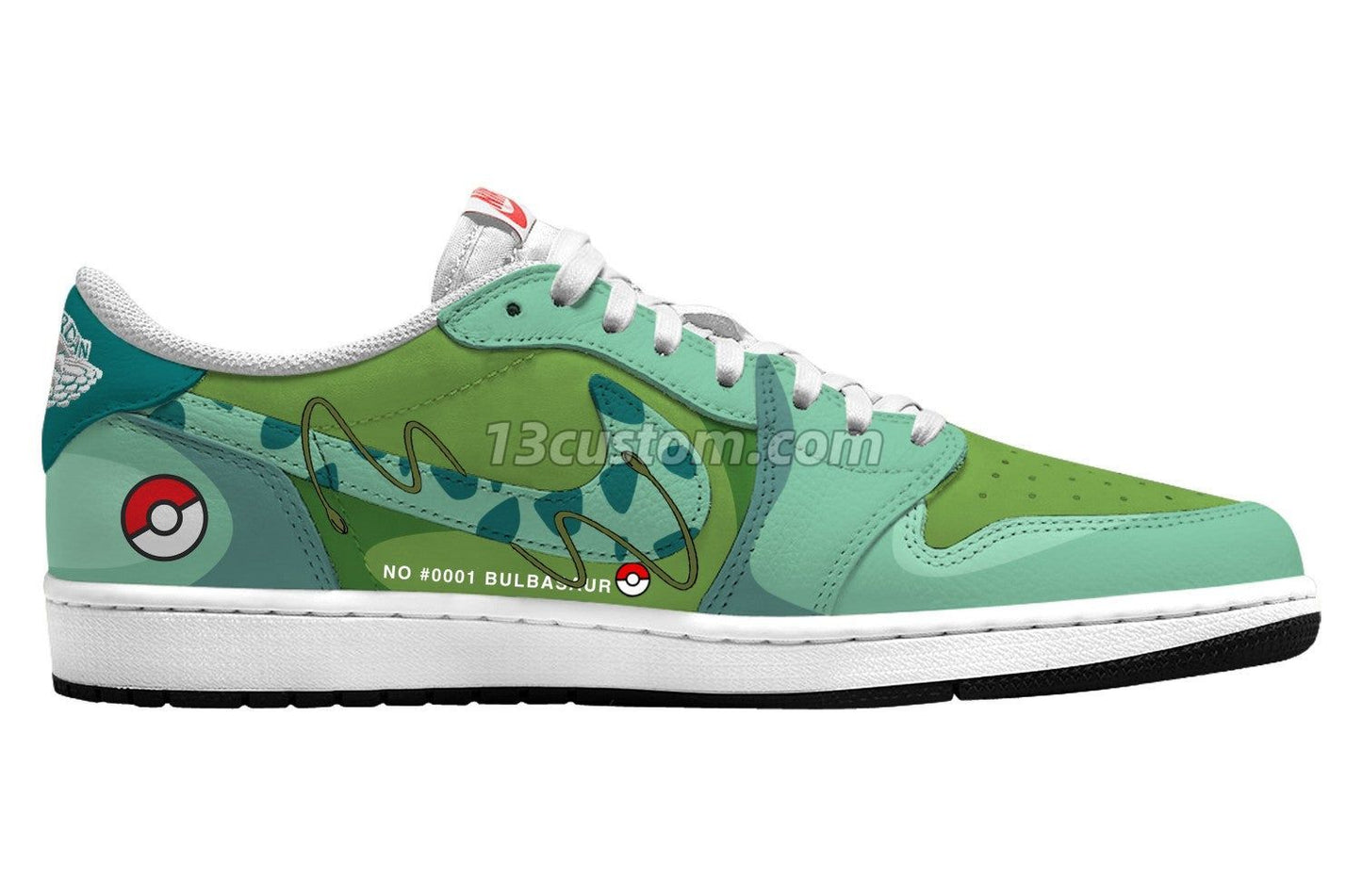 Bulbasaur V.1 Maßgeschneiderte TS Niedrige Sneaker