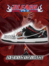 Ichigo Kurosaki V.1 Custom Court-Low Sneakers