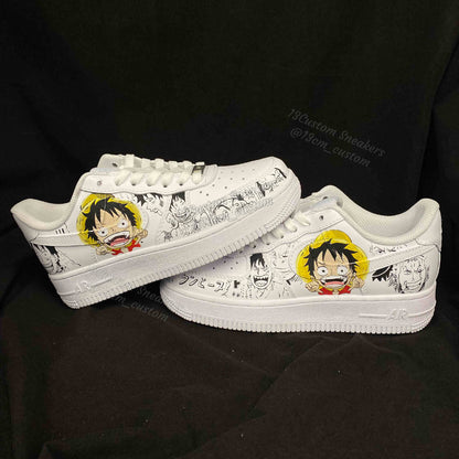 0616-Luffy versión Q + manga en blanco y negro