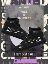 Luffy Gear 5 Nika V.3 Custom TS High Sneakers - 13custom