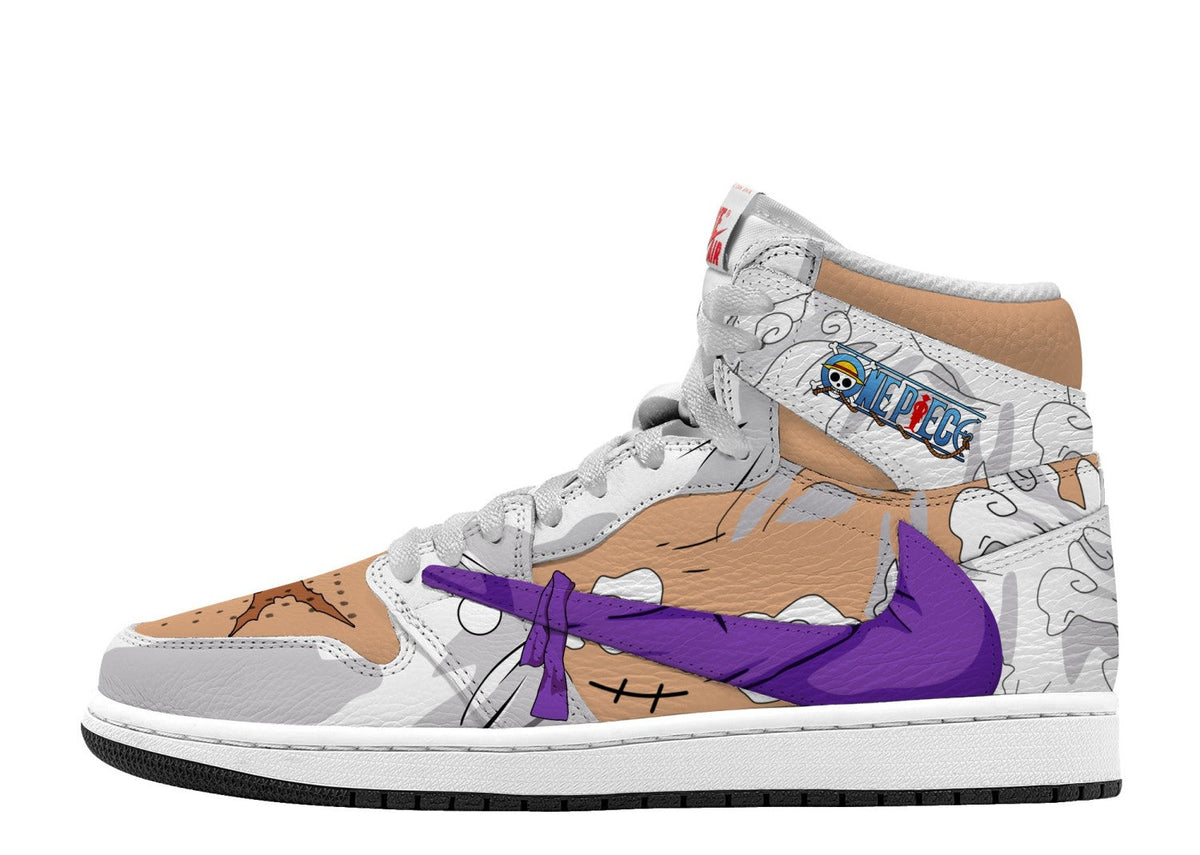 Monkey D. Luffy V.6 Custom TS High Sneakers - 13custom
