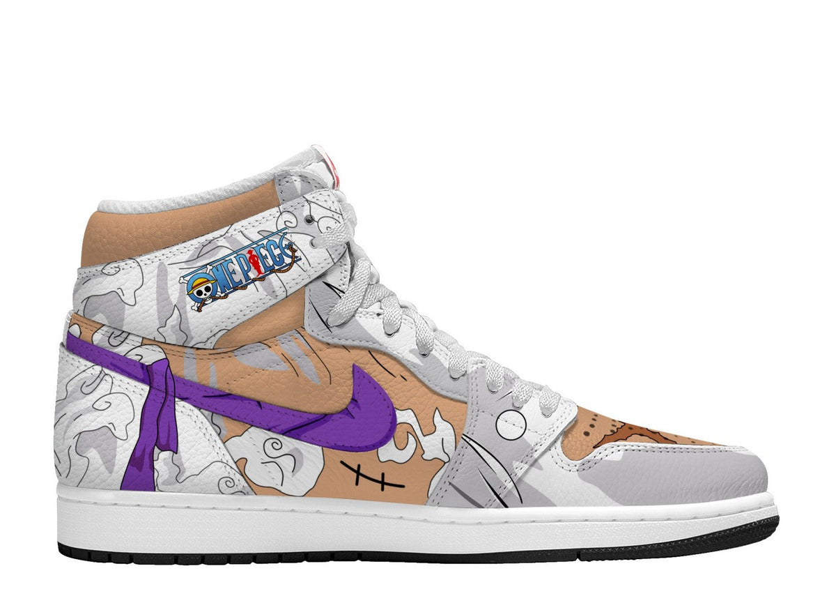 Monkey D. Luffy V.6 Custom TS High Sneakers - 13custom