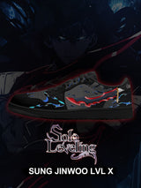 Sung Jinwoo LVL X V.1 Custom Low-Top Court Sneakers