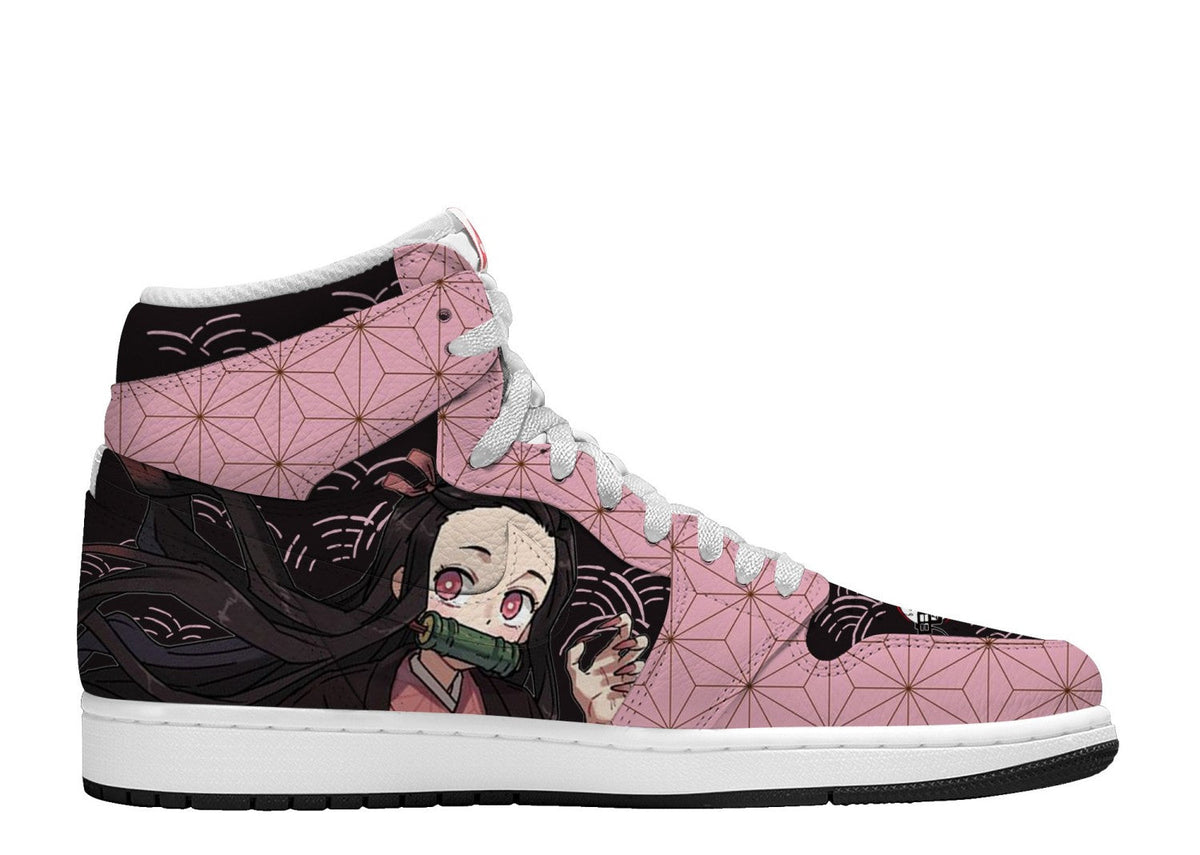 Nezuko Kamado V.3 Custom TS High Sneakers - 13custom