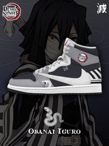 Obanai Iguro V.1 Custom TS High Sneakers - 13custom