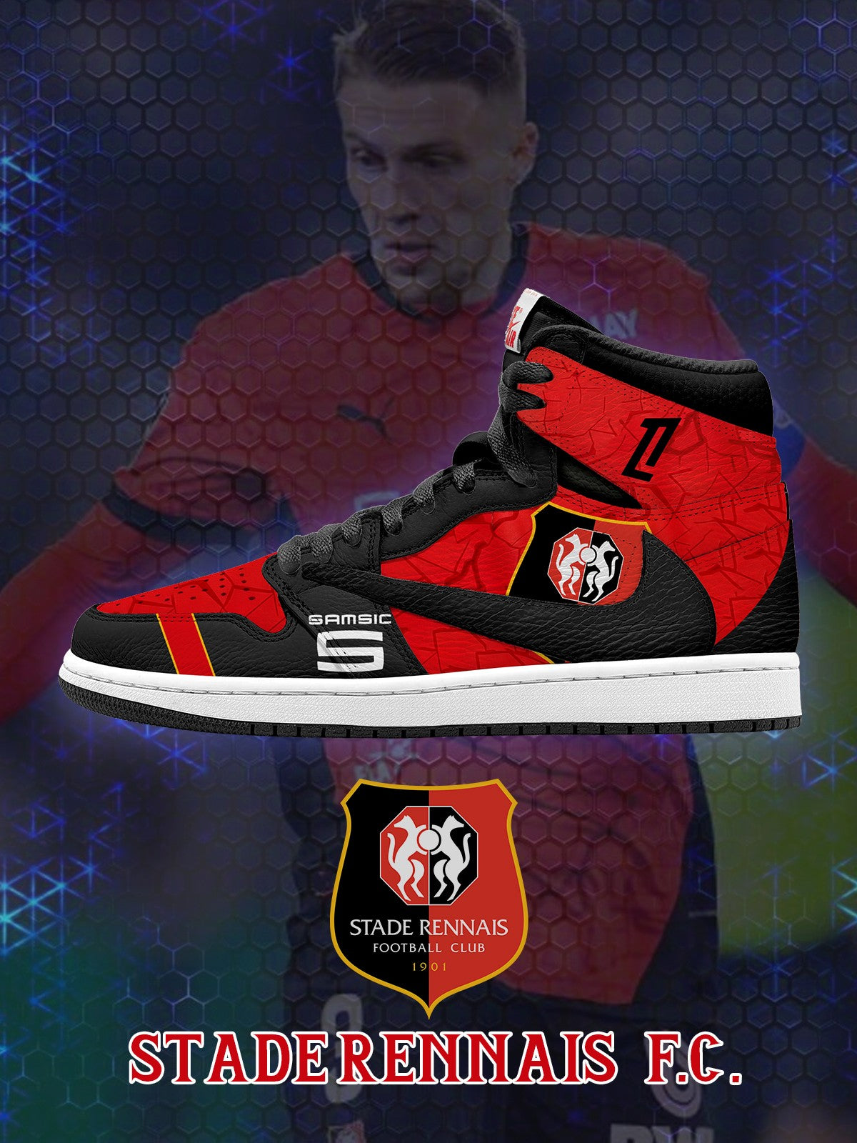 Rennes V.1 Custom TS High Sneakers