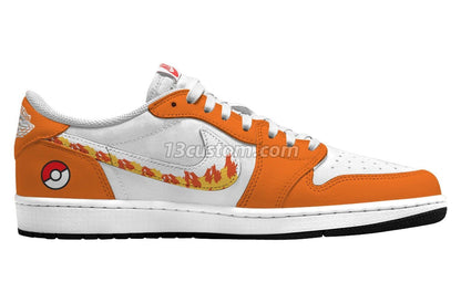 Charmander V.1 Maßgeschneiderte TS Low Sneakers
