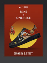 Monkey D. Luffy V.11 Custom Air-Style Sneakers