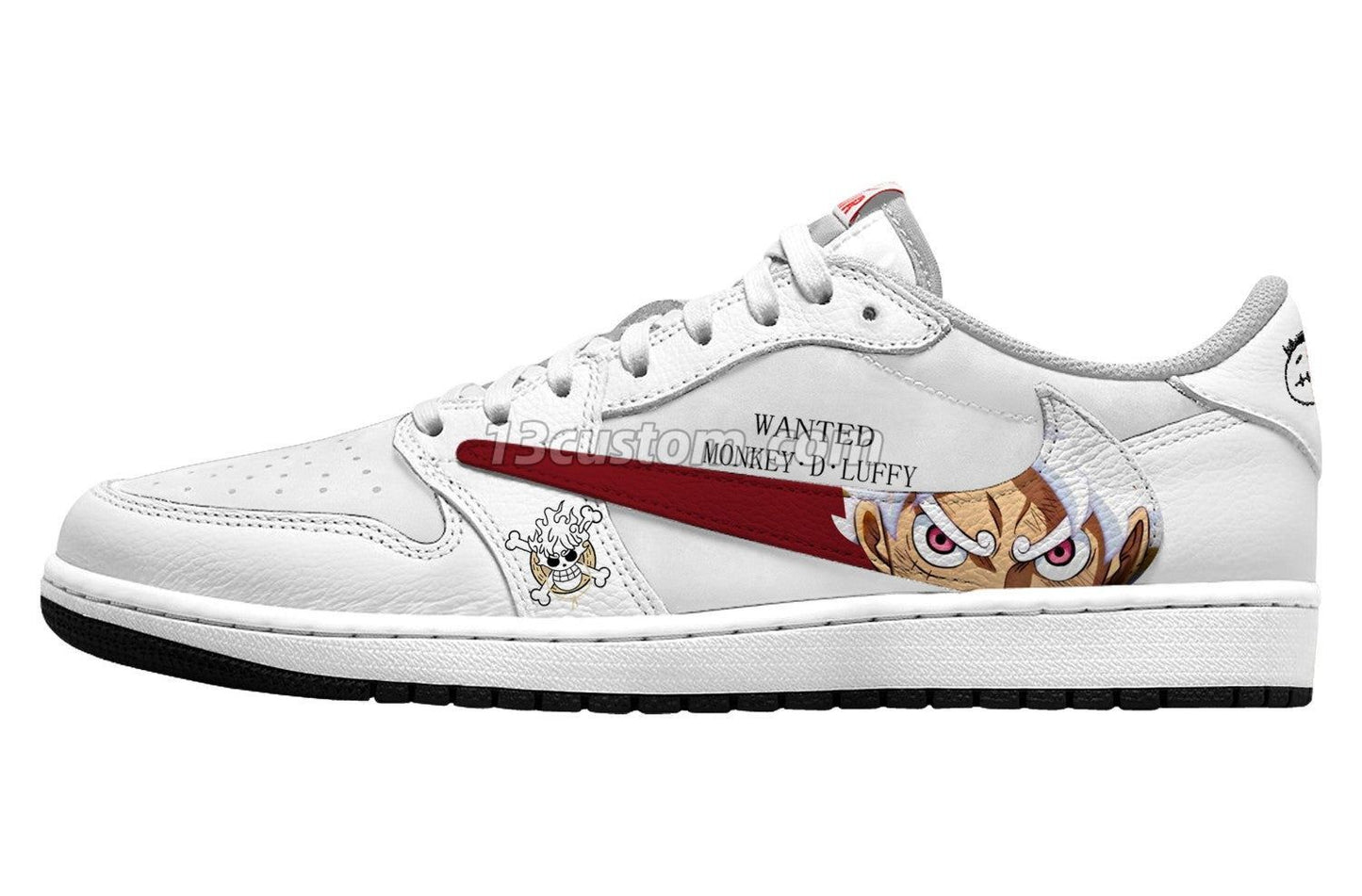 Luffy and Zoro V.1 Custom TS Low Sneakers