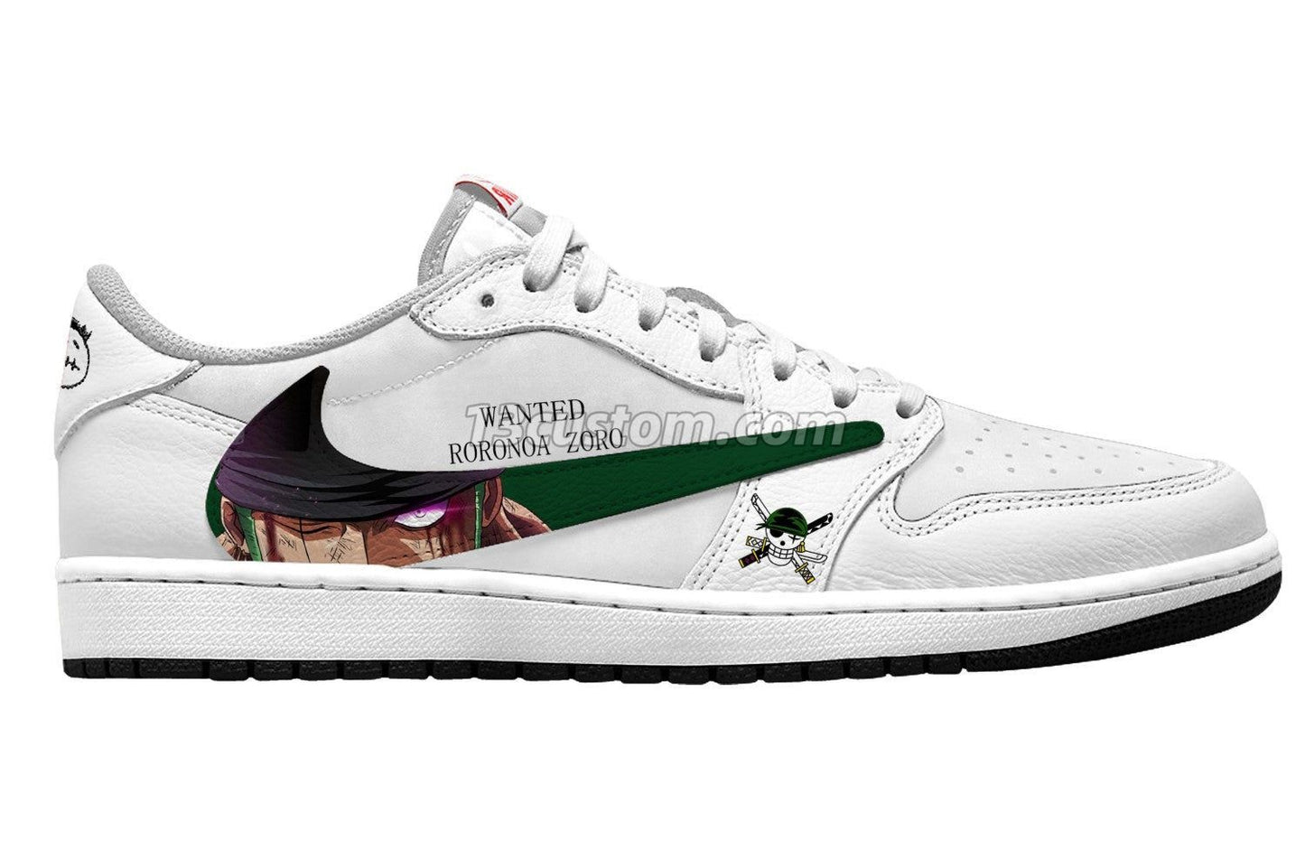 Luffy and Zoro V.1 Custom TS Low Sneakers