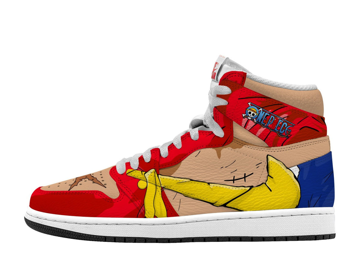 Monkey D. Luffy V.7 Custom TS High Sneakers - 13custom