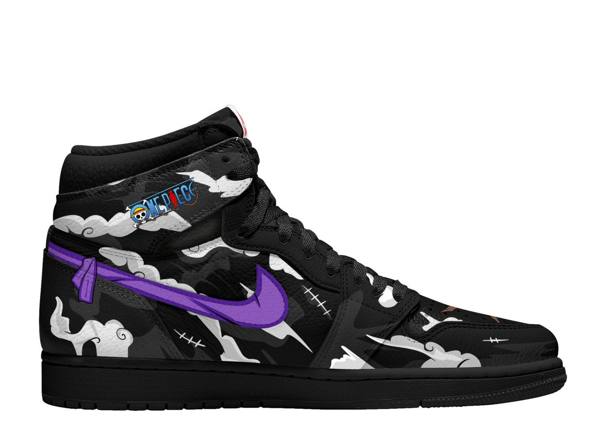 Monkey D. Luffy V.8 Custom TS High Sneakers - 13custom