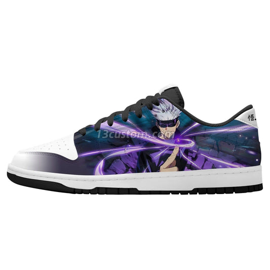 Geto and Gojo V.1 Custom Court-Low Sneakers