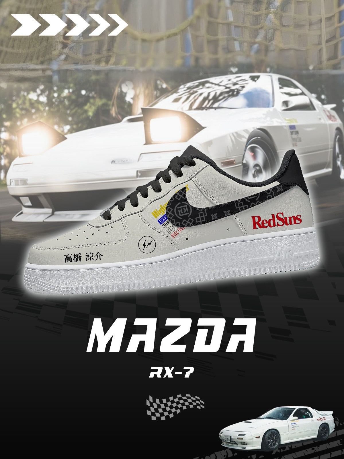 Ryosuke Takahashis RX-7 V.1 Custom Sneakers - 13custom