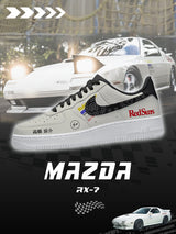 Ryosuke Takahashis RX-7 V.1 Custom Sneakers - 13custom