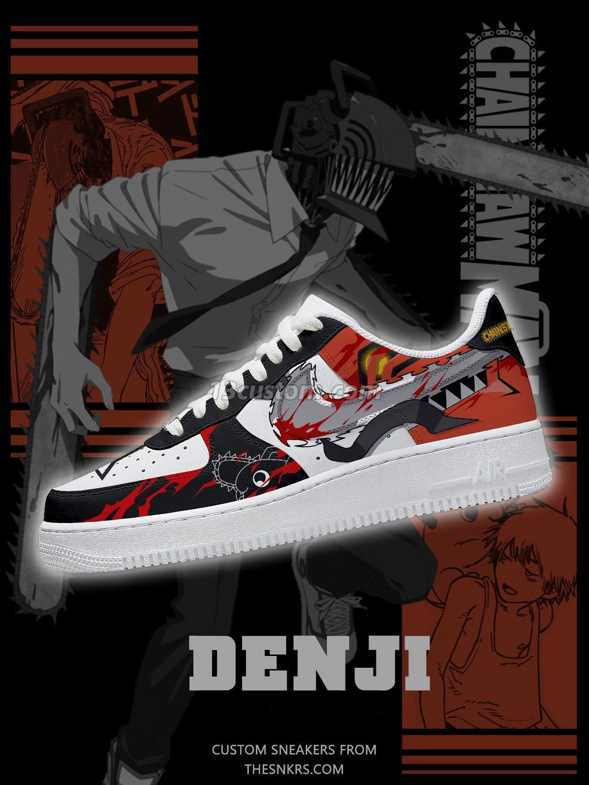 AF1 Denji客製化運動鞋-V2款 主圖