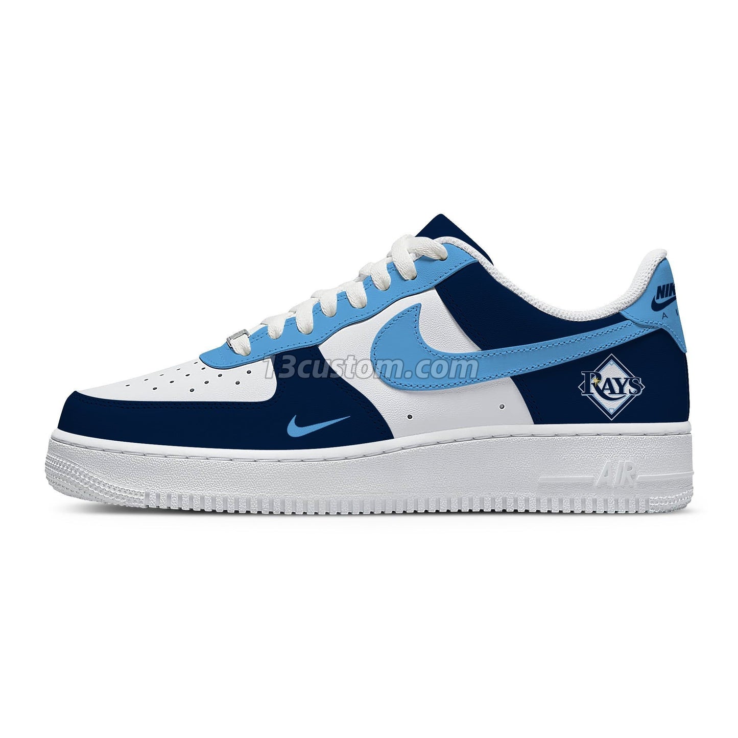 Tampa Bay Baseball Custom Sneakers