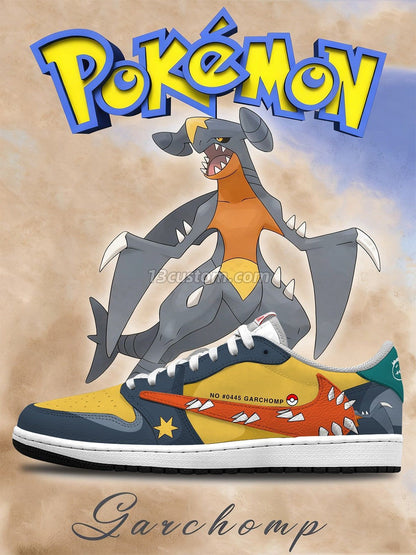 Garchomp V.1 Maßgeschneiderte TS Low Sneakers