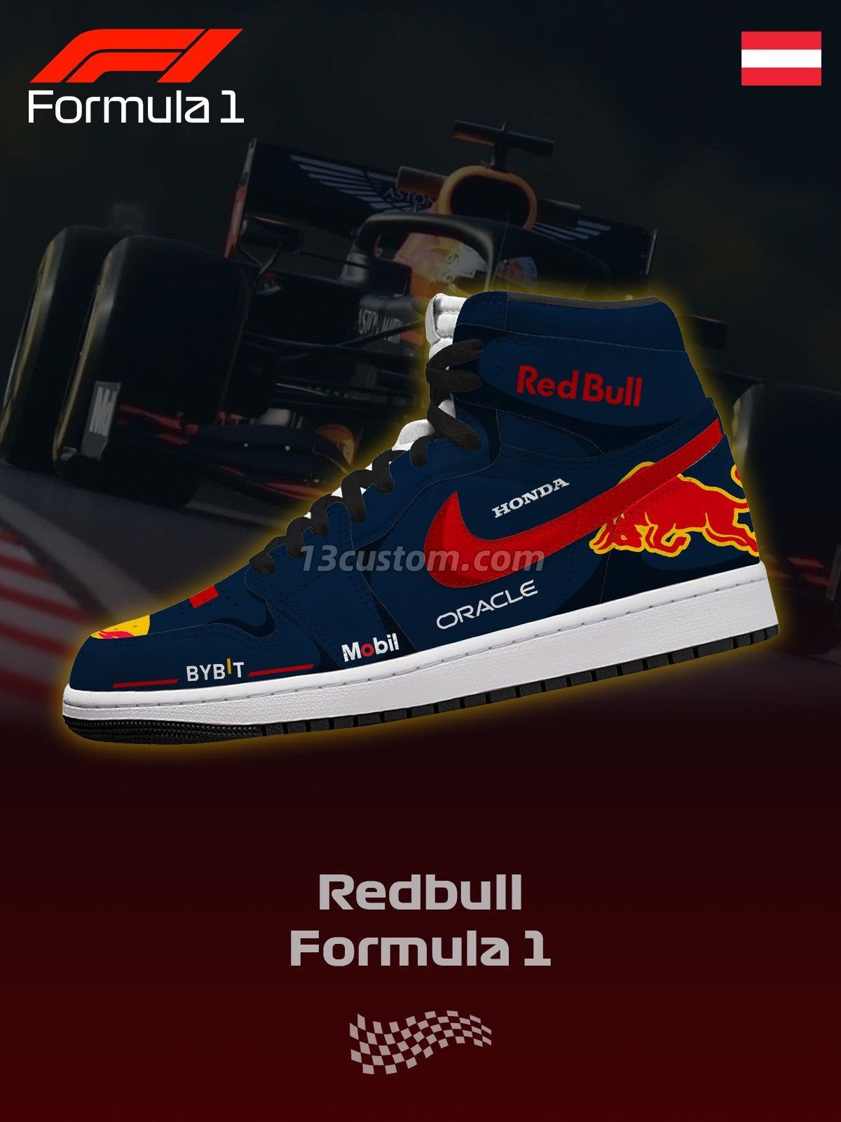 AJ1 H RB F.1客製化 高幫-頂級 運動鞋-V1款