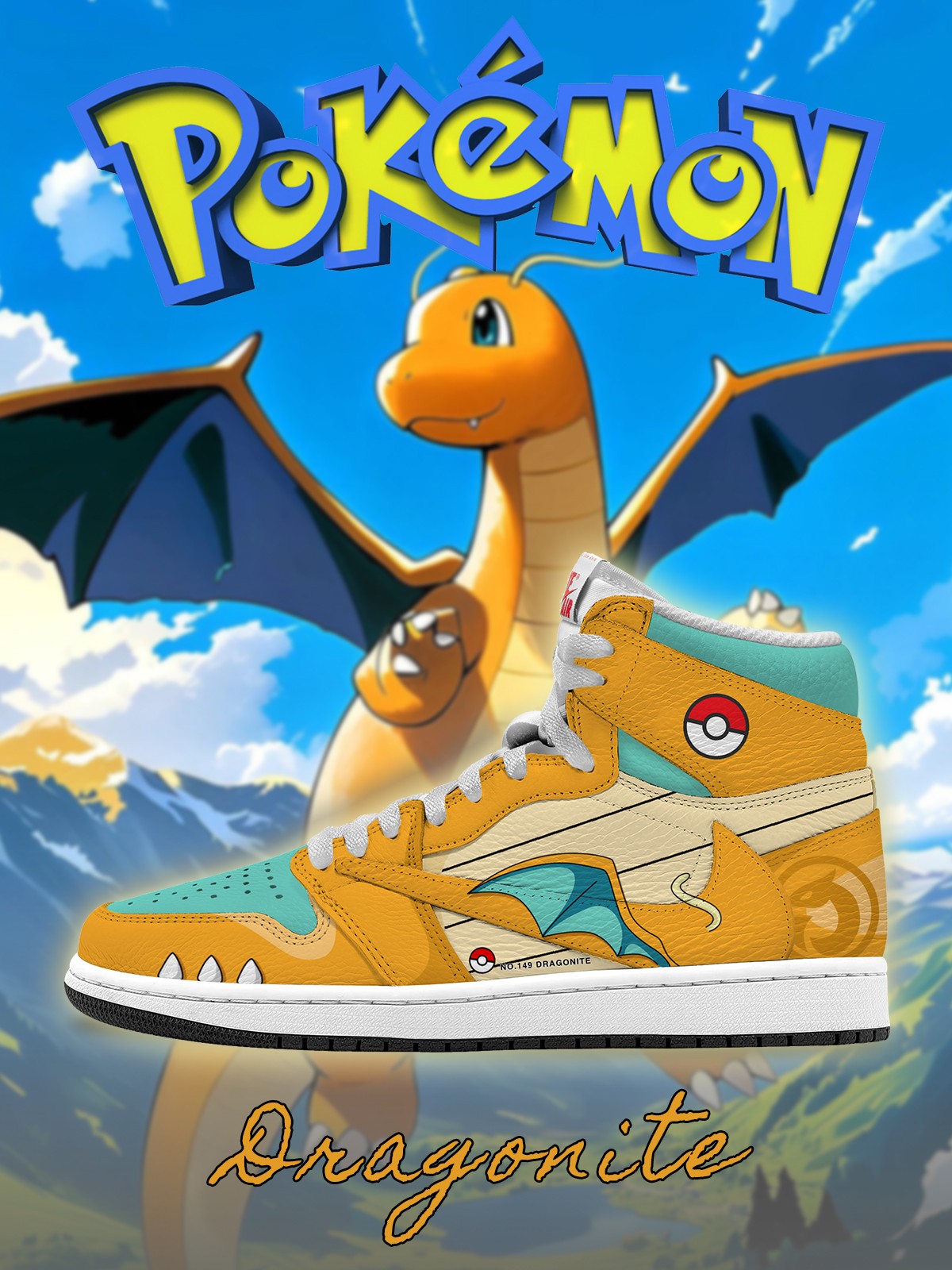 Dragonite V.1 Custom TS High Sneakers