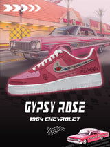 1964 Impala Gypsy Rose V.1 Custom Sneakers - 13custom