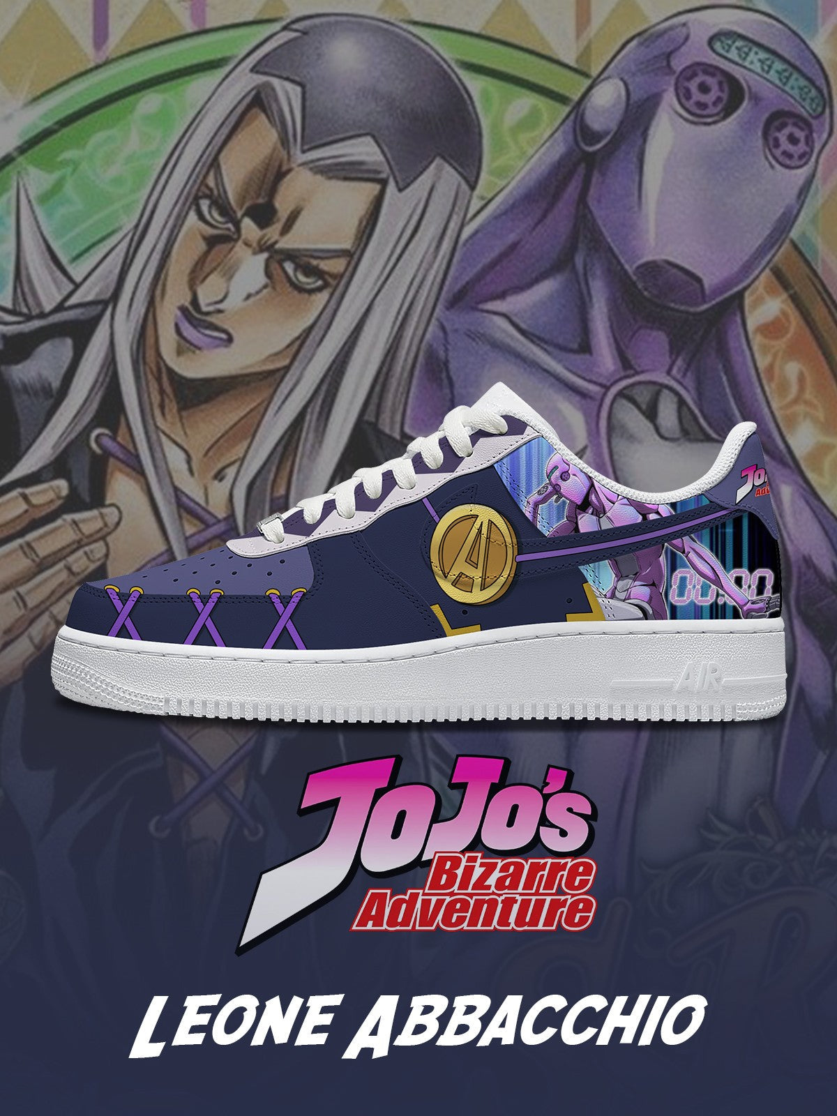 Leone Abbacchio V.2 Custom Sneakers - 13custom