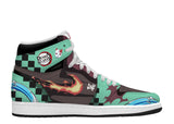 Tanjiro Kamado V.4 Custom TS High Sneakers - 13custom