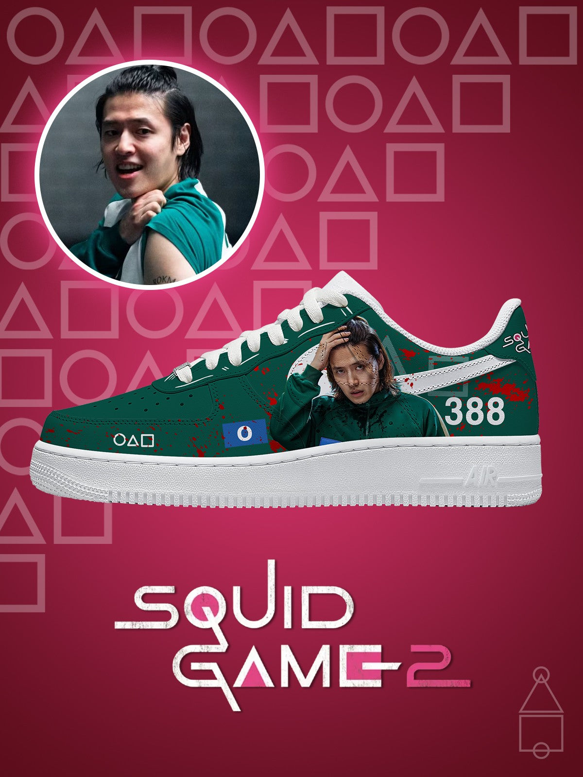 Player 388 V.1 Custom Sneakers - 13custom