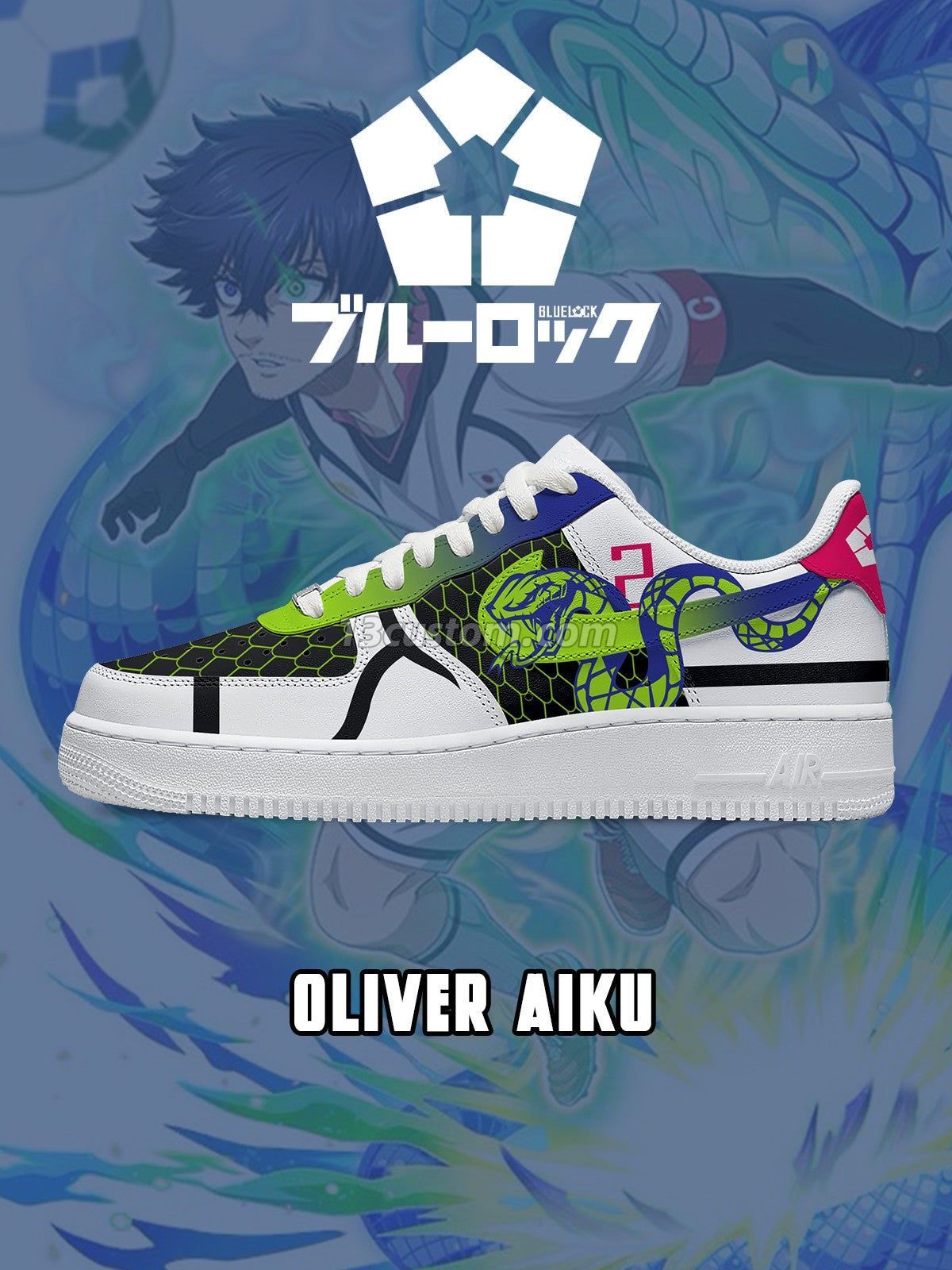 AF1 Oliver Aiku客製化運動鞋-V6款