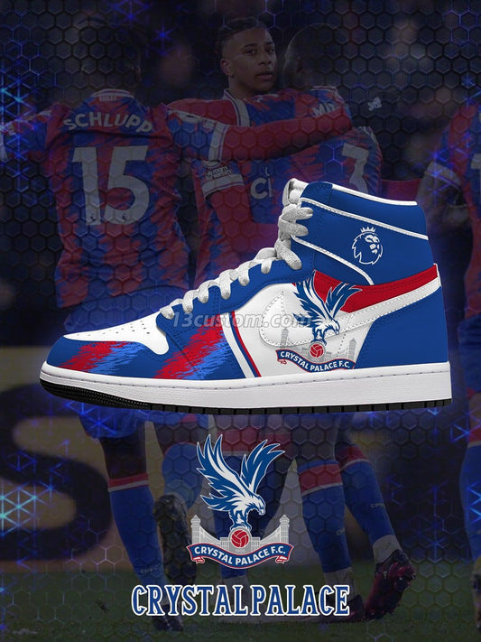 Crystal Palace V.1 Custom High-Top Sneakers