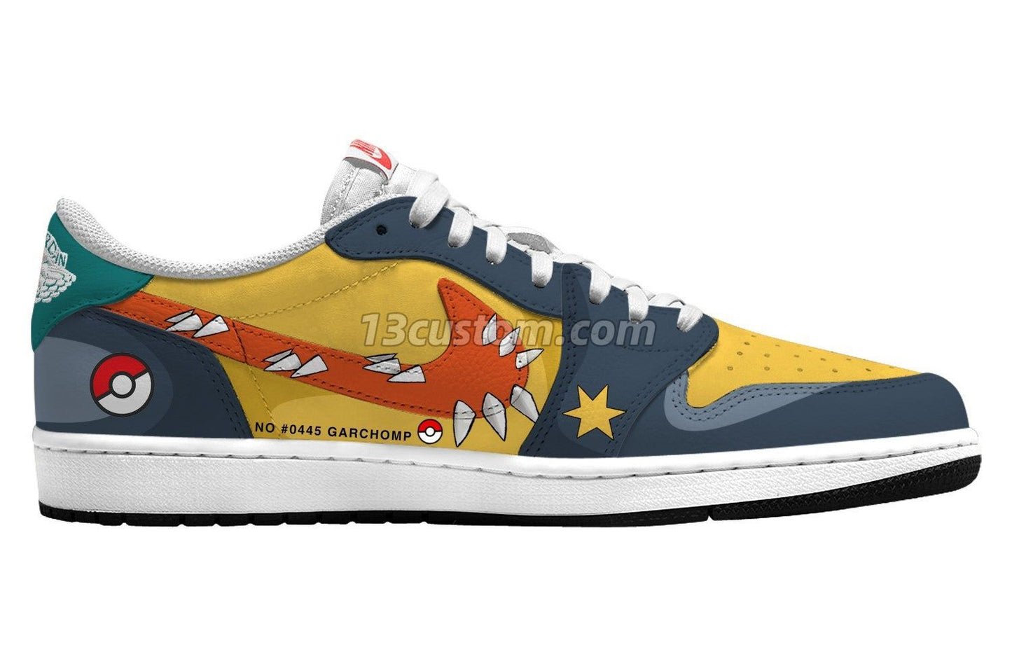 Garchomp V.1 Maßgeschneiderte TS Low Sneakers