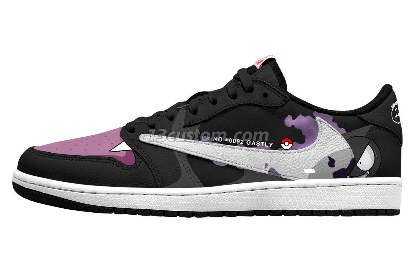 Gastly V.1 Maßgeschneiderte TS Low Sneakers