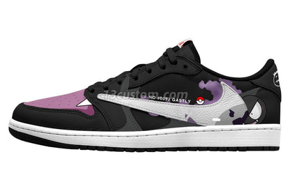 Gastly V.1 Maßgeschneiderte TS Low Sneakers