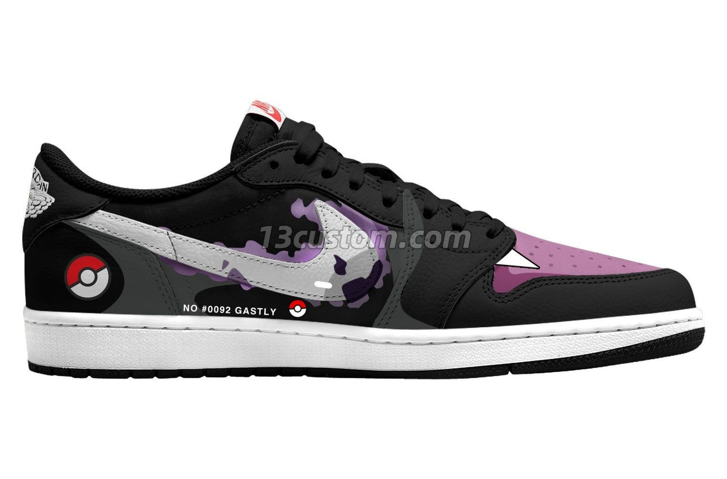 Gastly V.1 Maßgeschneiderte TS Low Sneakers