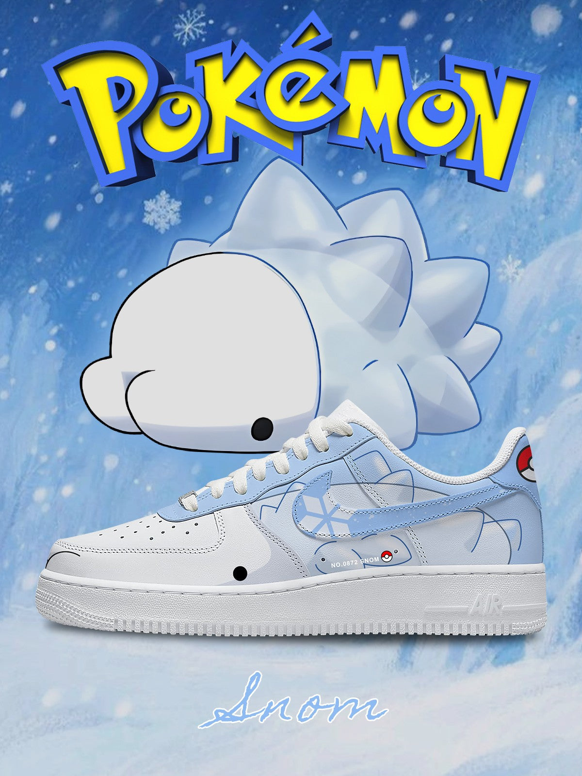 Snom V.1 Custom Air-Style Sneakers