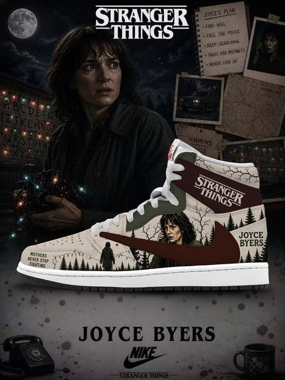 Joyce Byers V.1 Custom TS High Sneakers