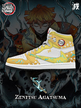 Zenitsu Agatsuma V.1 Custom TS High Sneakers - 13custom
